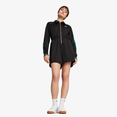  Puma T7 Romper Kadın Siyah Tulum