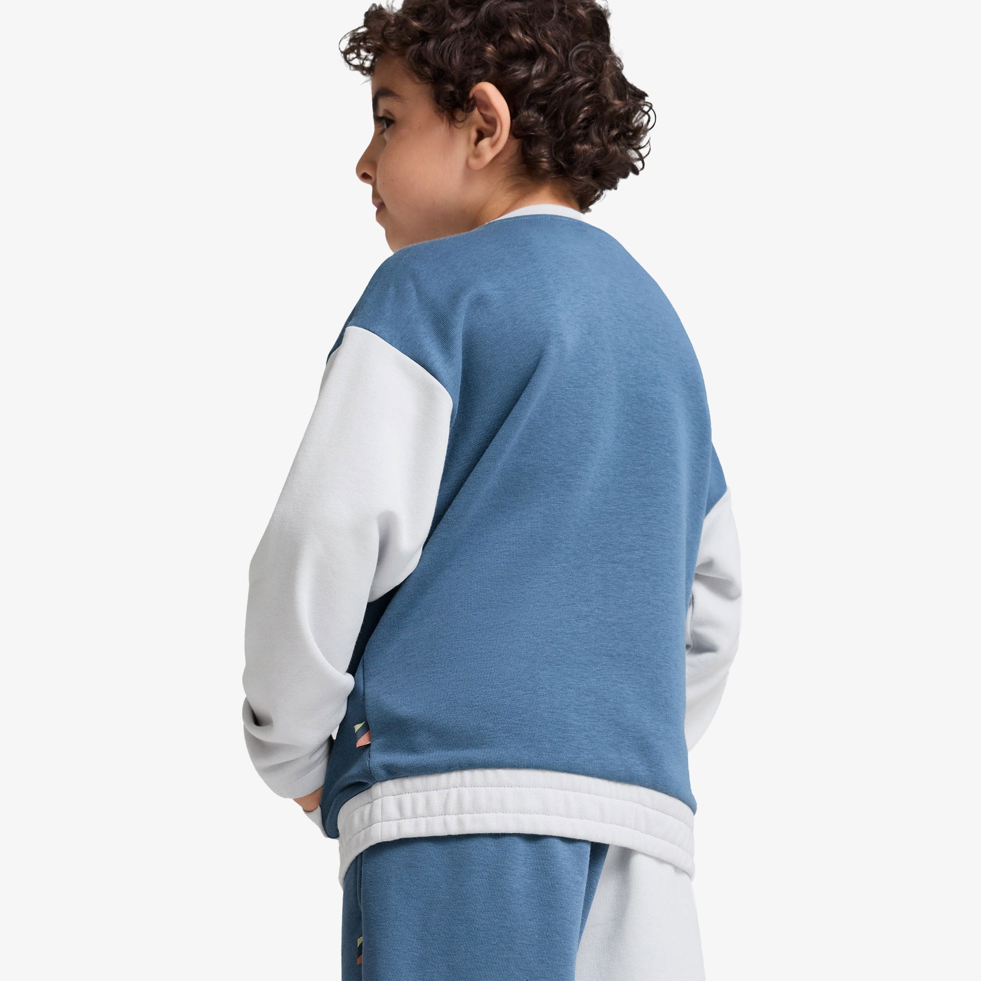 Puma Classıcs Fc Crew Çocuk Mavi Sweatshirt