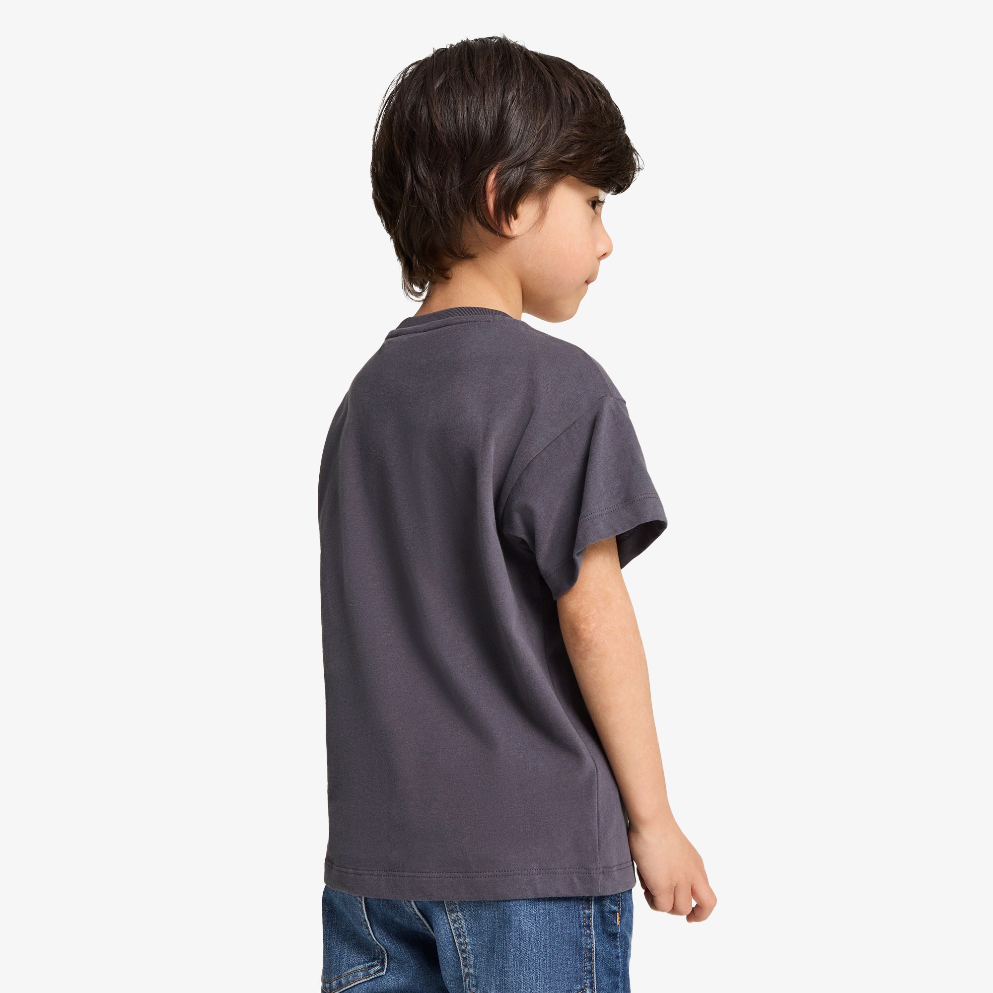 Puma X Trolls Graphic Çocuk Gri T-Shirt