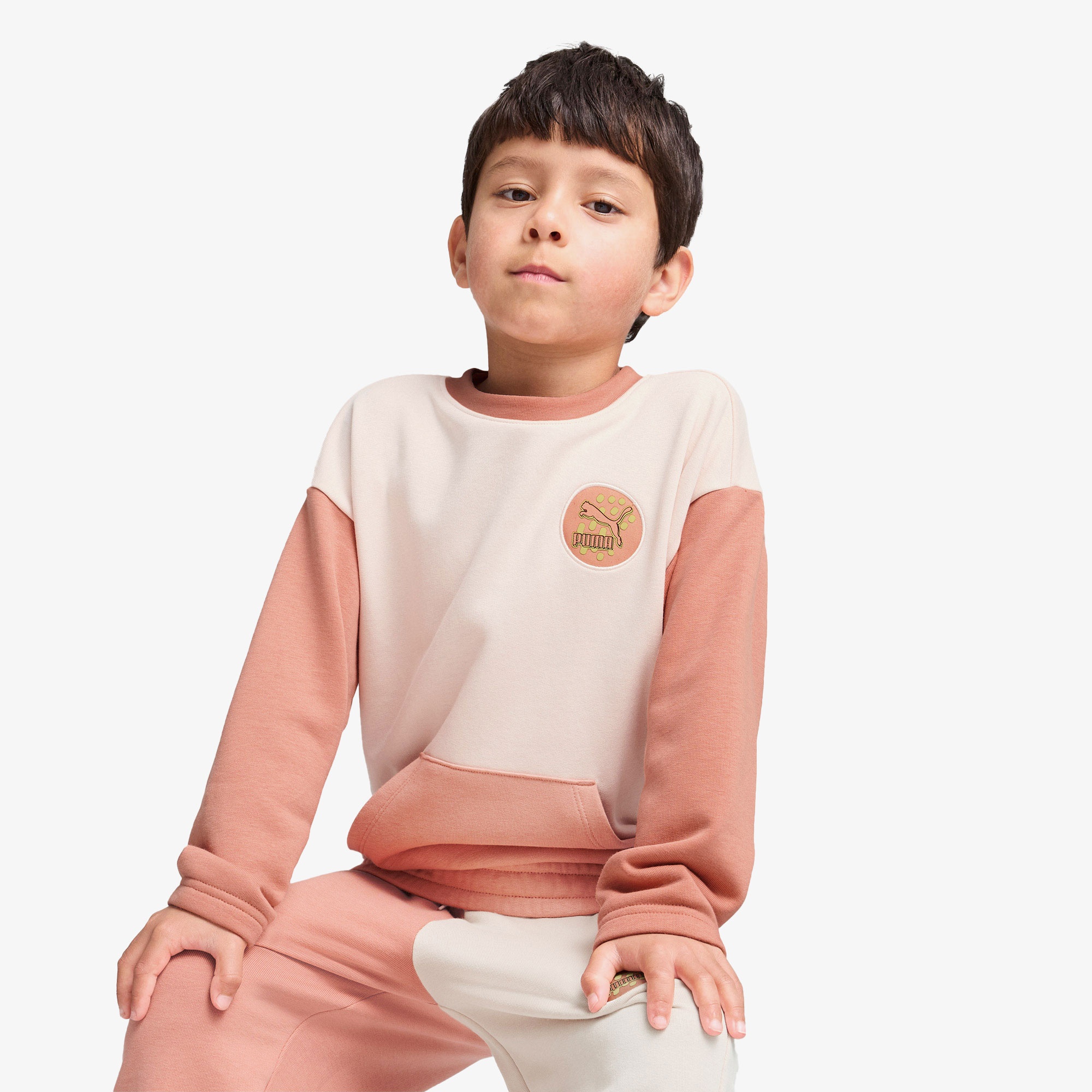 Puma Classics Fc Crew Çocuk Pembe Sweatshirt