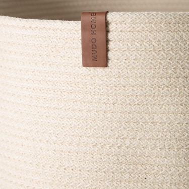  VENUS ÇAMAŞIR SEPETİ BEJ EKRU 35X35X45