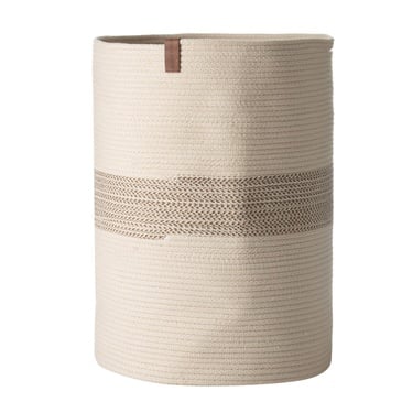  VENUS ÇAMAŞIR SEPETİ BEJ EKRU 35X35X45