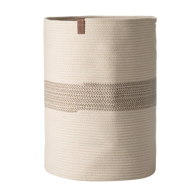  VENUS ÇAMAŞIR SEPETİ BEJ EKRU 35X35X45