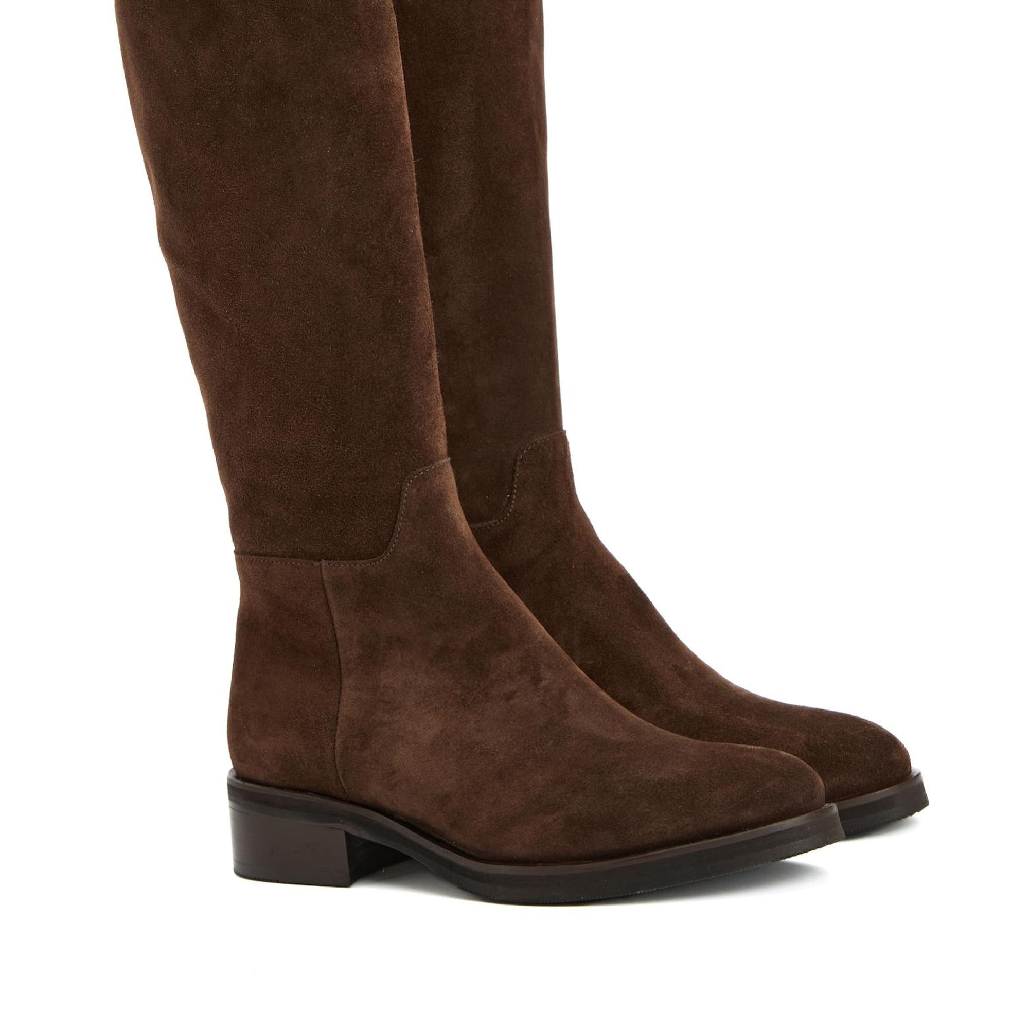 George Hogg Kadın Kahverengi Süet Çizme