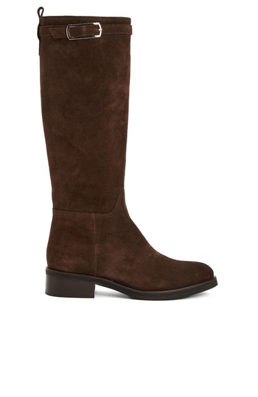  George Hogg Kadın Kahverengi Süet Çizme