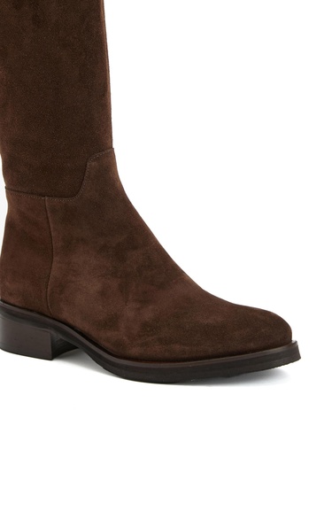  George Hogg Kadın Kahverengi Süet Çizme