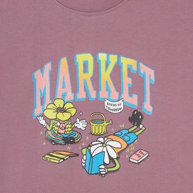  Market Seeds Of Tomorrow Çocuk Gri T-Shirt
