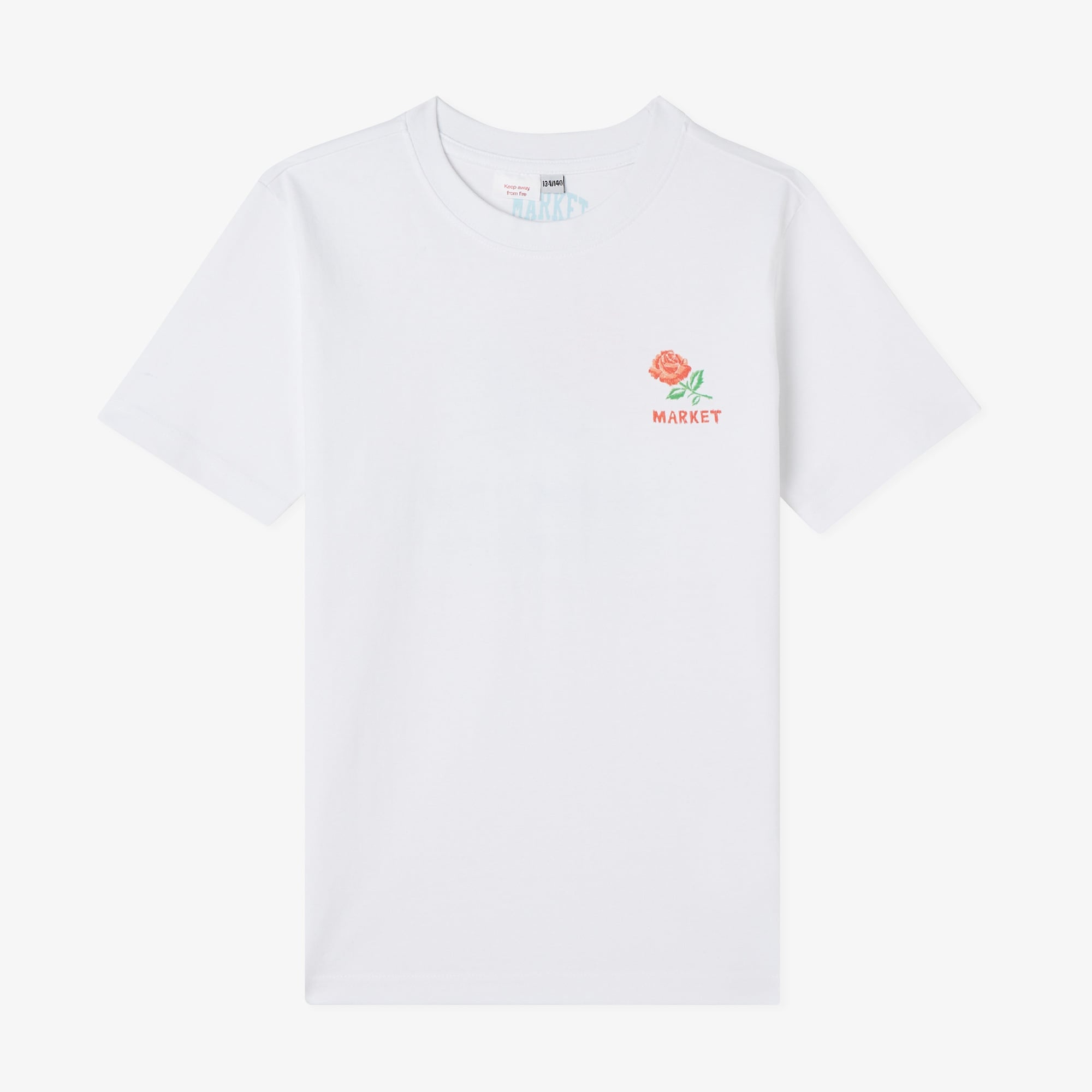 Market Have A Nice Day Çocuk Beyaz T-Shirt