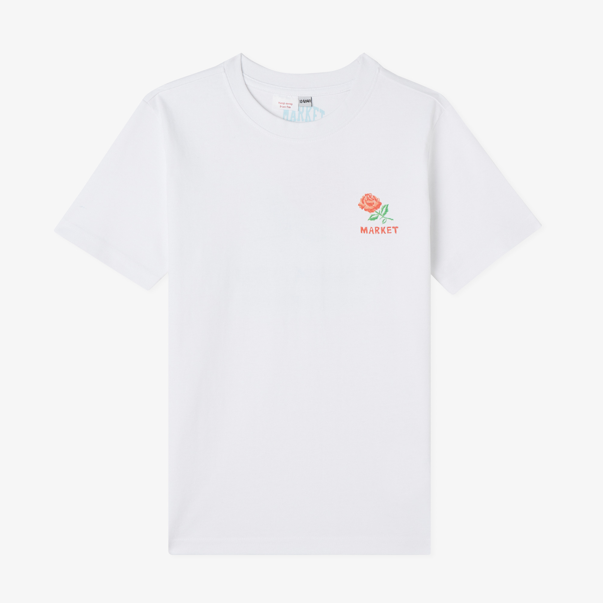  Market Have A Nice Day Çocuk Beyaz T-Shirt