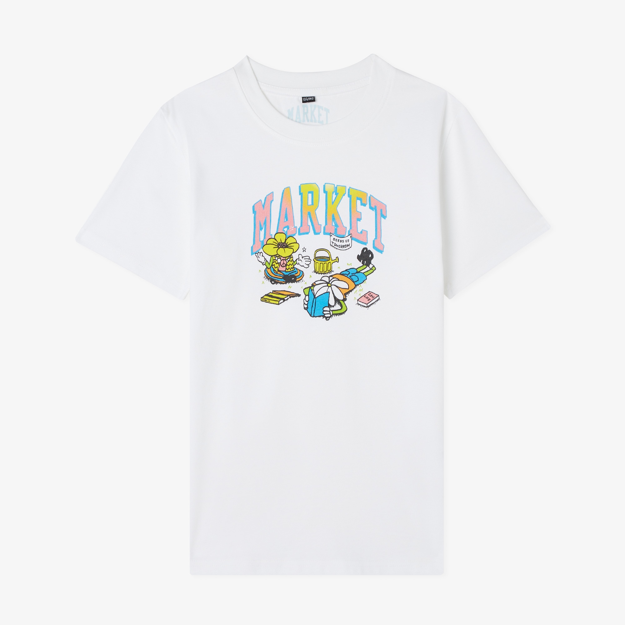 Market Seeds Of Tomorrow Çocuk Beyaz T-Shirt