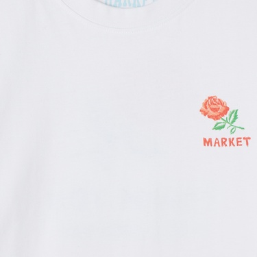  Market Have A Nice Day Çocuk Beyaz T-Shirt