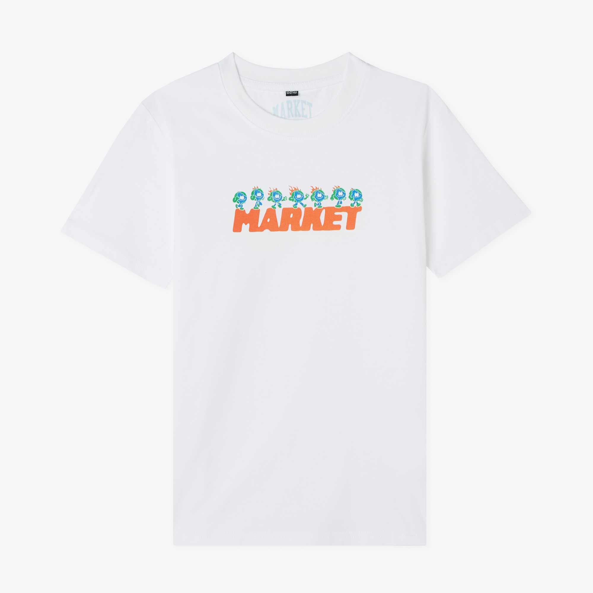 Market Fire Frolic Beyaz T-Shirt