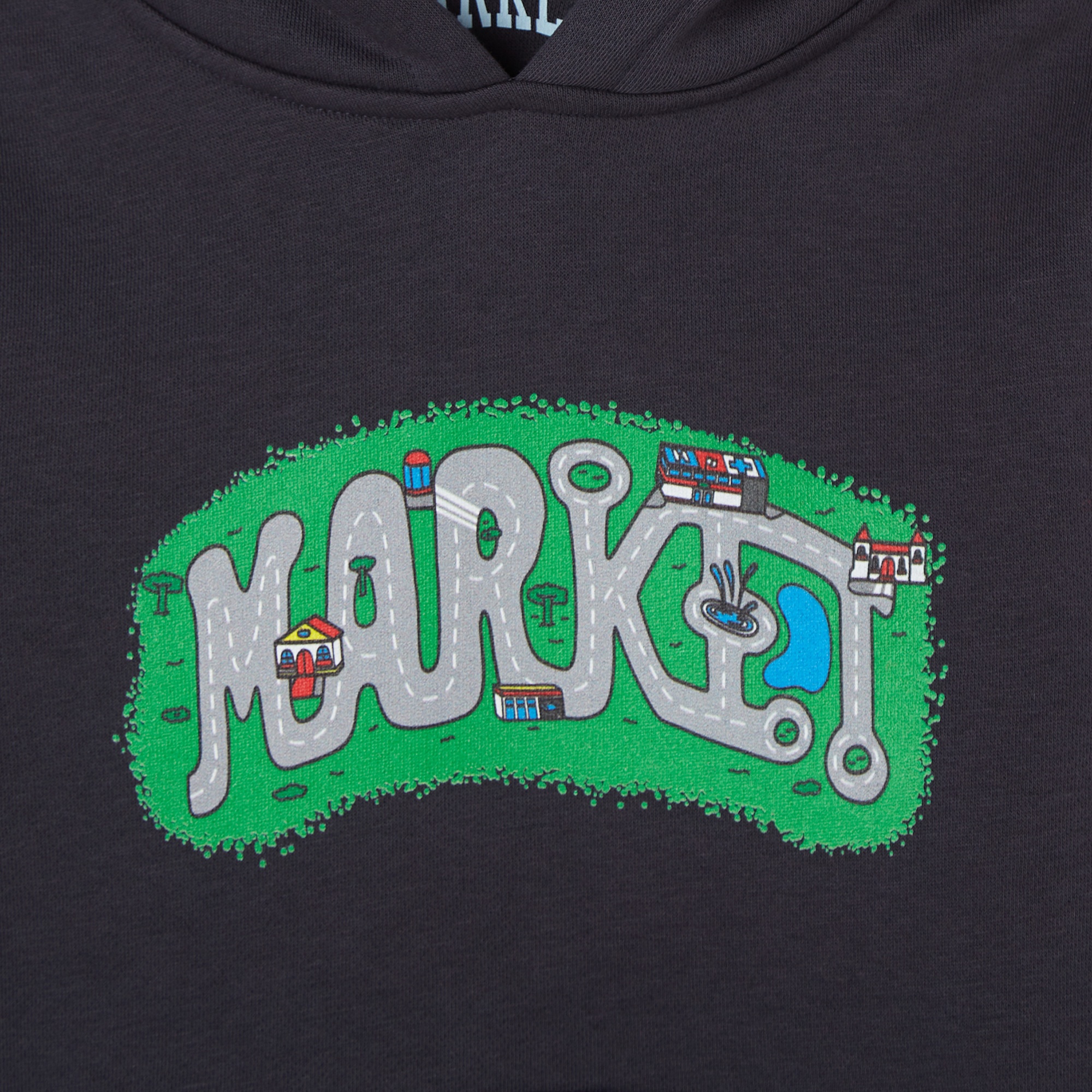 Market City Streets Çocuk Siyah Sweatshirt