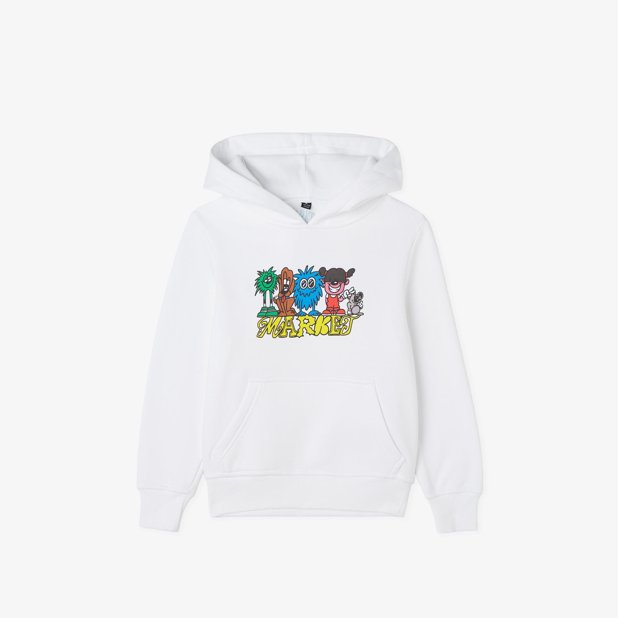  Mini Market My Squad Çocuk Beyaz Hoodie