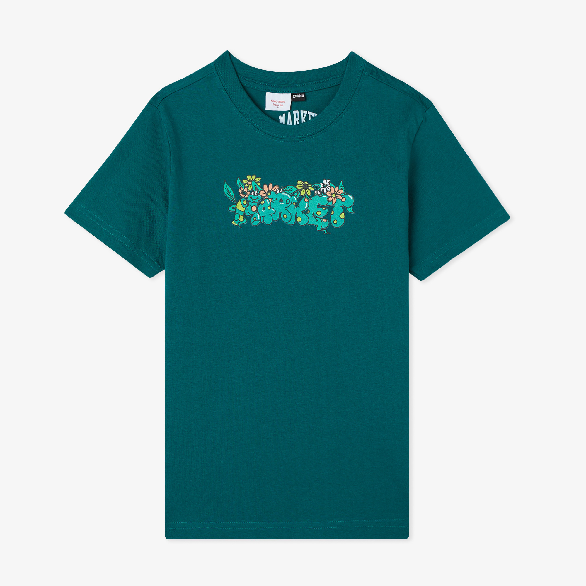  Market In The Garden Çocuk Yeşil T-Shirt