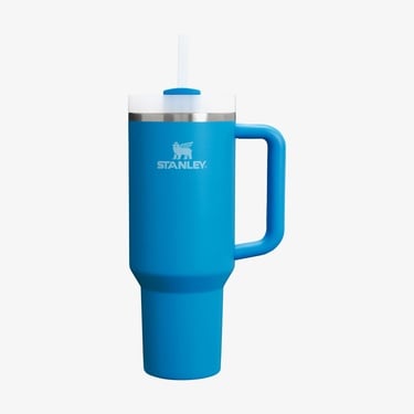  Stanley Quencher H2.O FlowState Tumbler 1.18 L Unisex Mavi Pipetli Termos