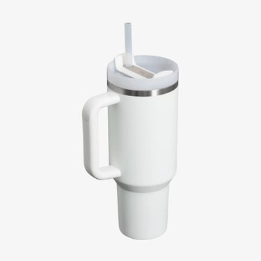  Stanley Quencher H2.O FlowState Tumbler 1.18 L Unisex Beyaz Pipetli Termos