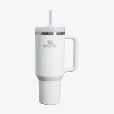  Stanley Quencher H2.O FlowState Tumbler 1.18 L Unisex Beyaz Pipetli Termos