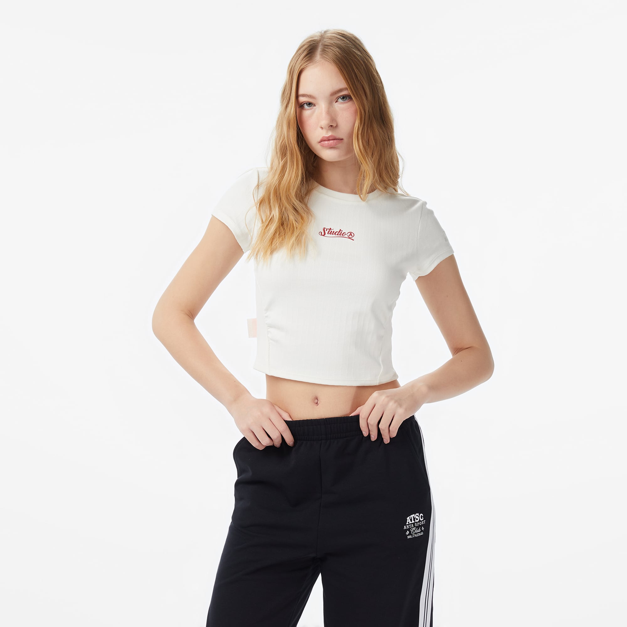  Anta Candy Bomb Kadın Bej T-Shirt