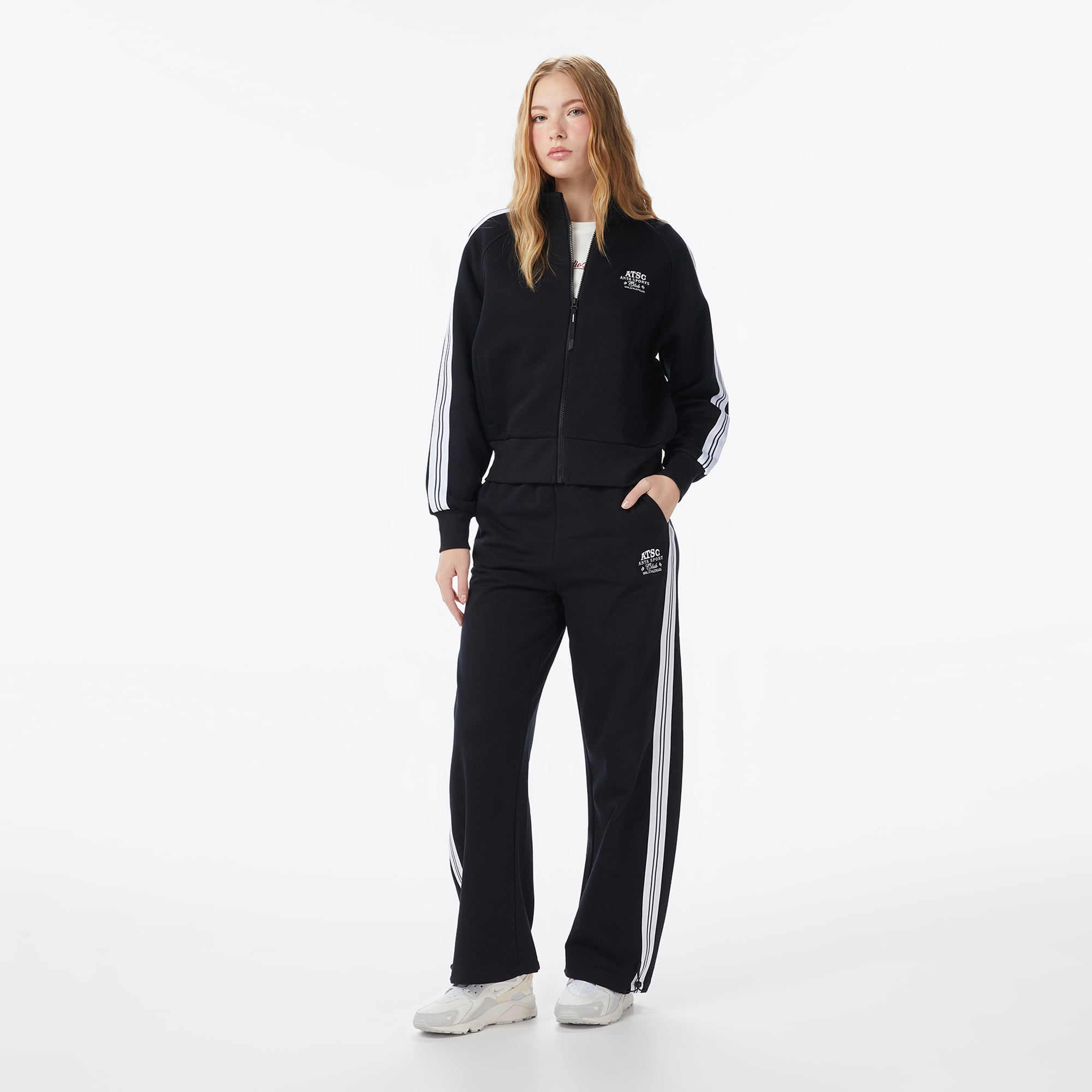  Anta Beach Party Kadın Siyah Eşofman Altı