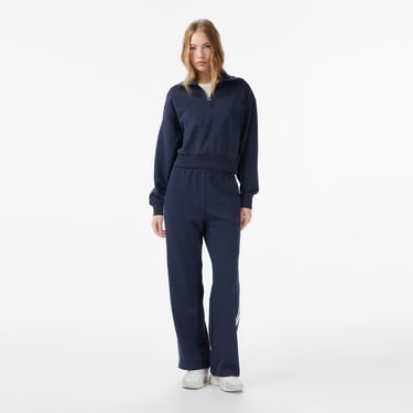  Anta Iconic Kadın Lacivert Yarım Fermuarlı Sweatshirt