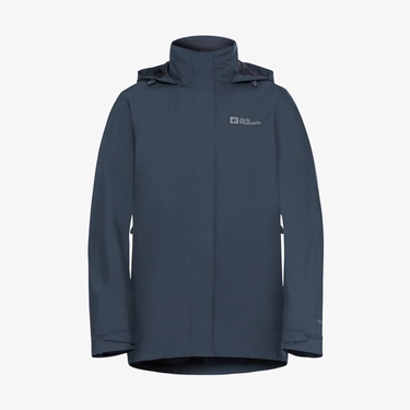  Jack Wolfskin Rotwand 3in3 Kadın Lacivert Ceket