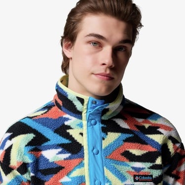  Columbia Helvetia II Erkek Mavi Sweatshirt