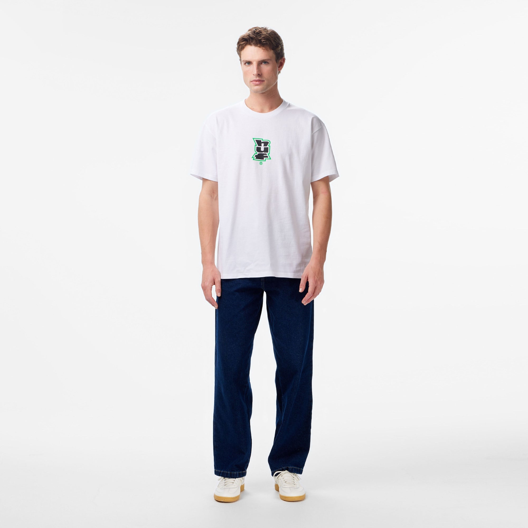 Huf Megablast Multi Erkek Beyaz T-Shirt