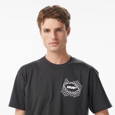  Huf 4 The Dawgs Erkek Siyah T-Shirt