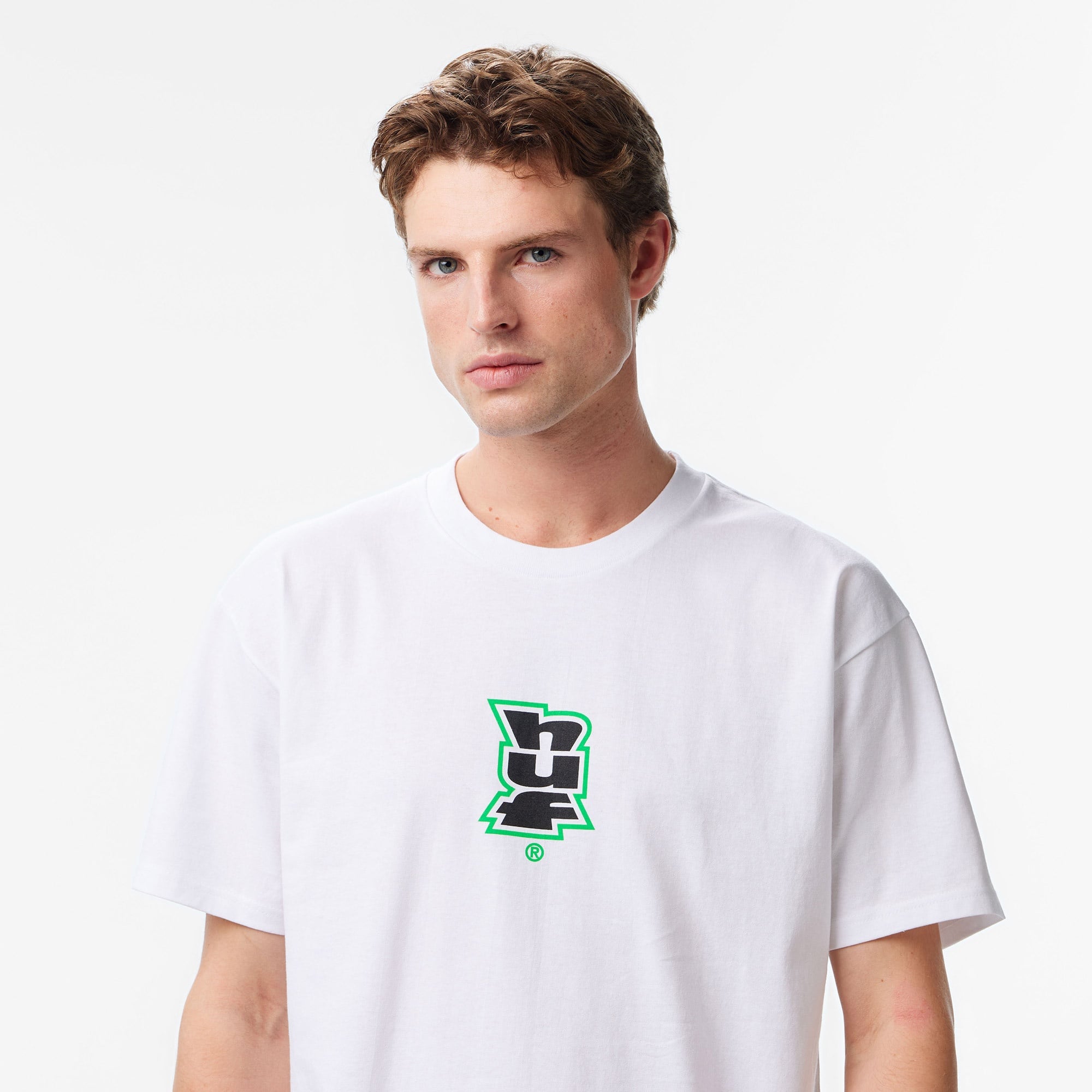 Huf Megablast Multi Erkek Beyaz T-Shirt