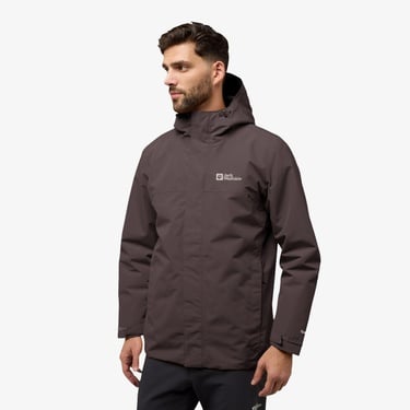 Jack Wolfskin Altenberg 3in1 Erkek Yeşil Ceket