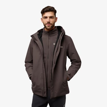  Jack Wolfskin Altenberg 3in1 Erkek Yeşil Ceket