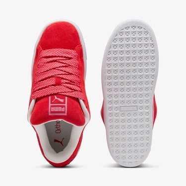  Puma Suede XL En Piste Kadın Kırmızı Spor Ayakkabı