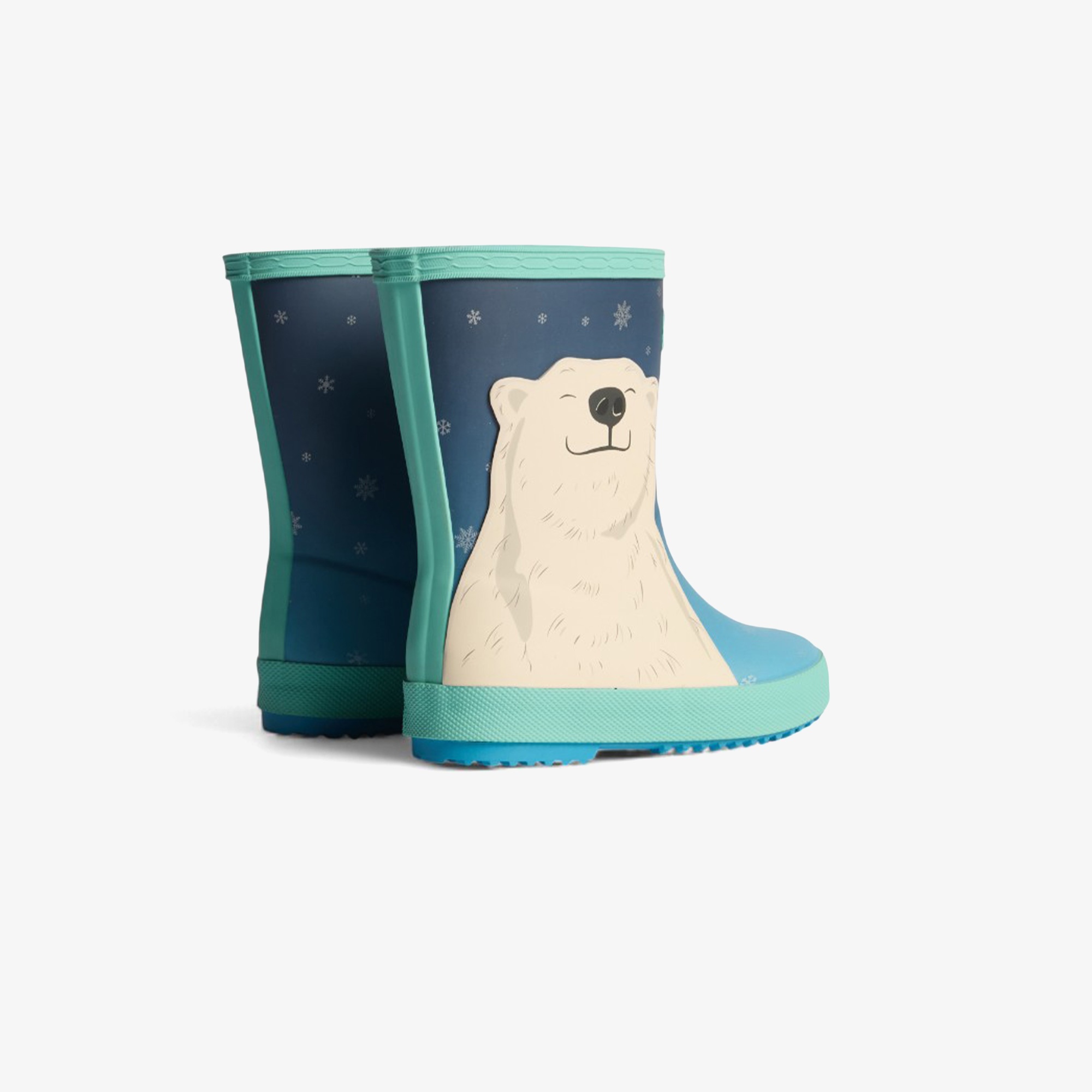 Hunter Originals Wellington Çocuk Mavi Bot