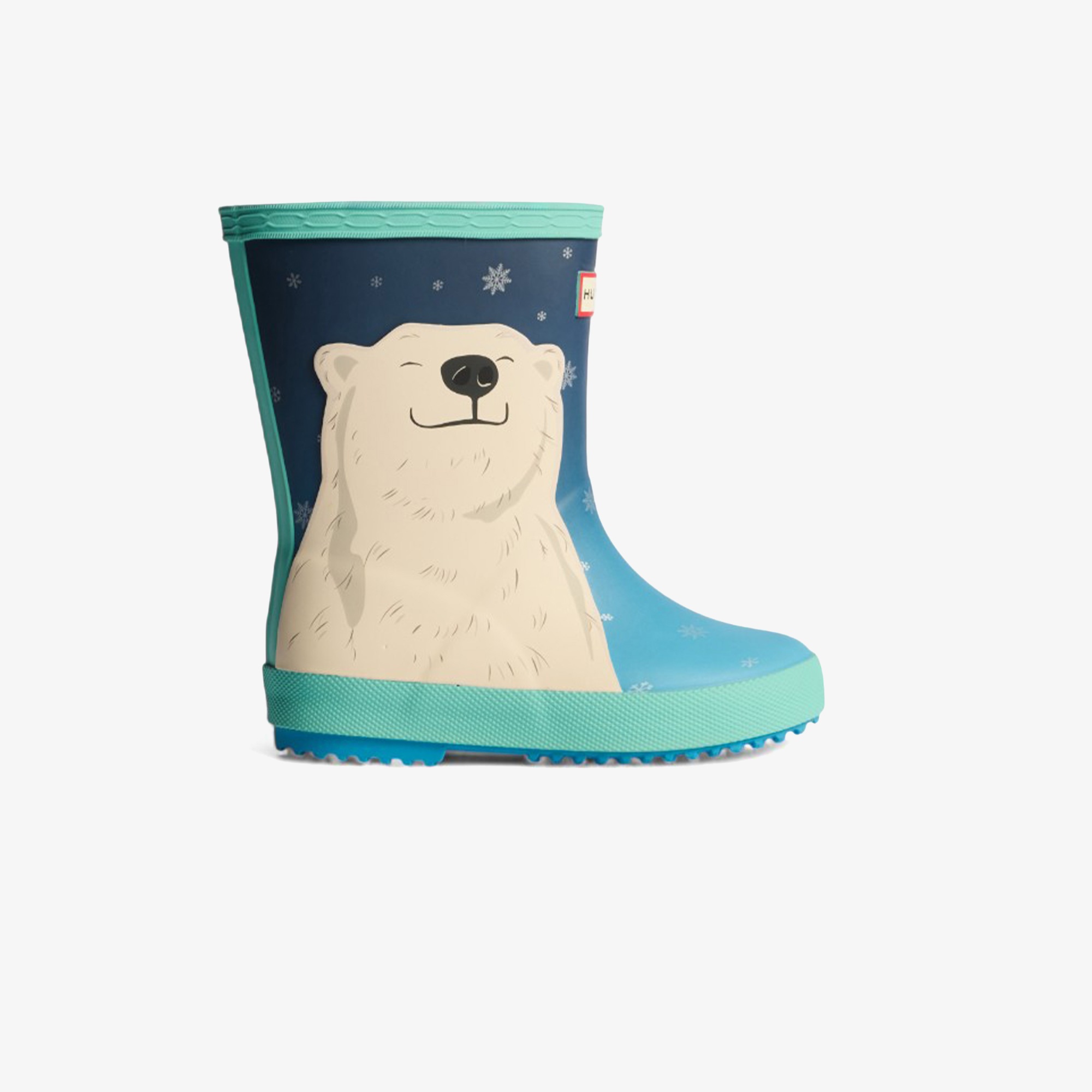 Hunter Originals Wellington Çocuk Mavi Bot