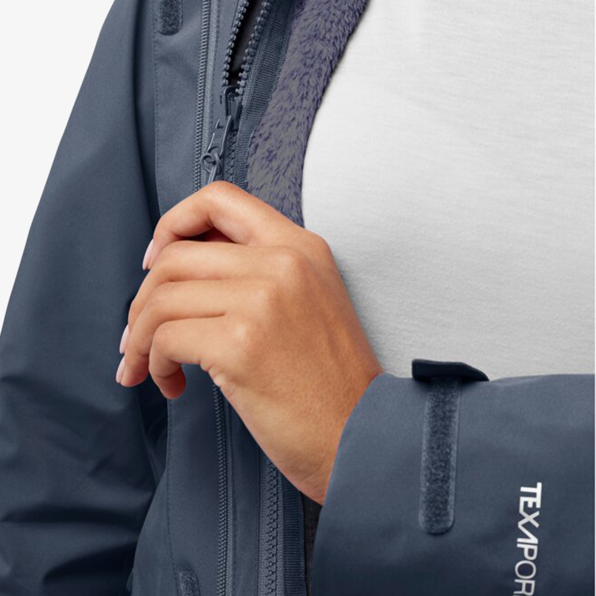 Jack Wolfskin Rotwand 3in3 Kadın Lacivert Ceket