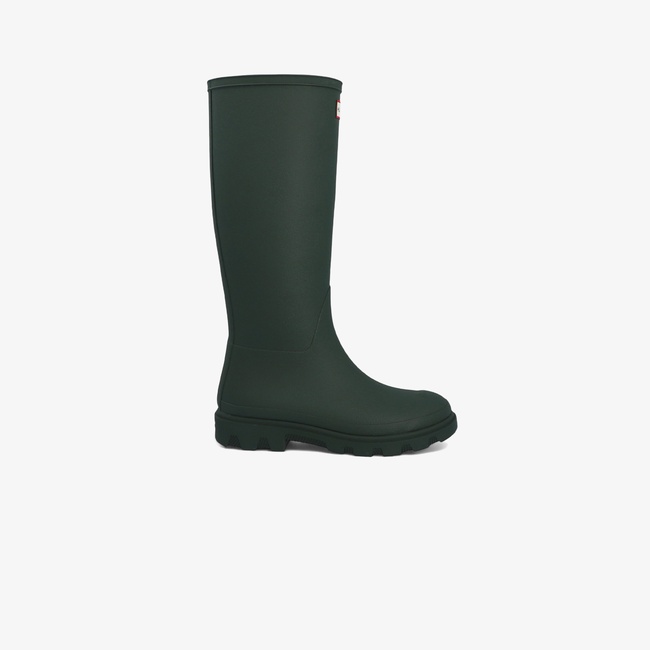  Hunter Downpour Termal Kadın Yeşil Uzun Bot