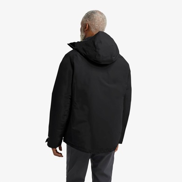  Jack Wolfskin Icecape 2L Down Insulated Erkek Siyah Ceket