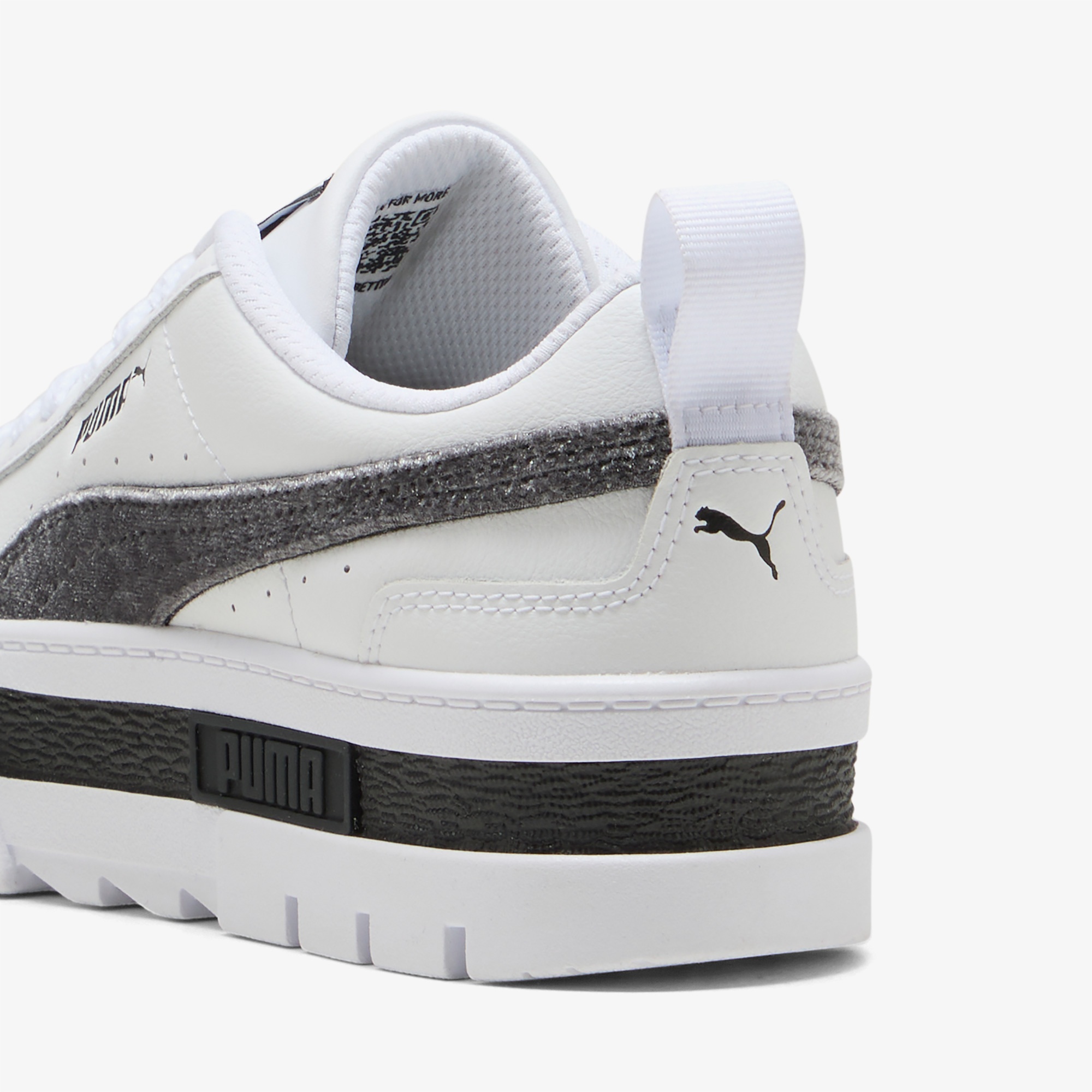 Puma Mayze Velvet Dream Kadın Beyaz Spor Ayakkabı