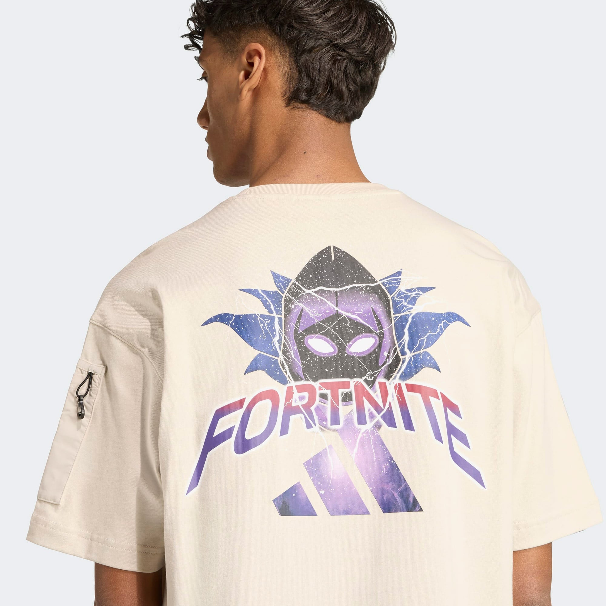 adidas x Fortnite Erkek Bej T-Shirt