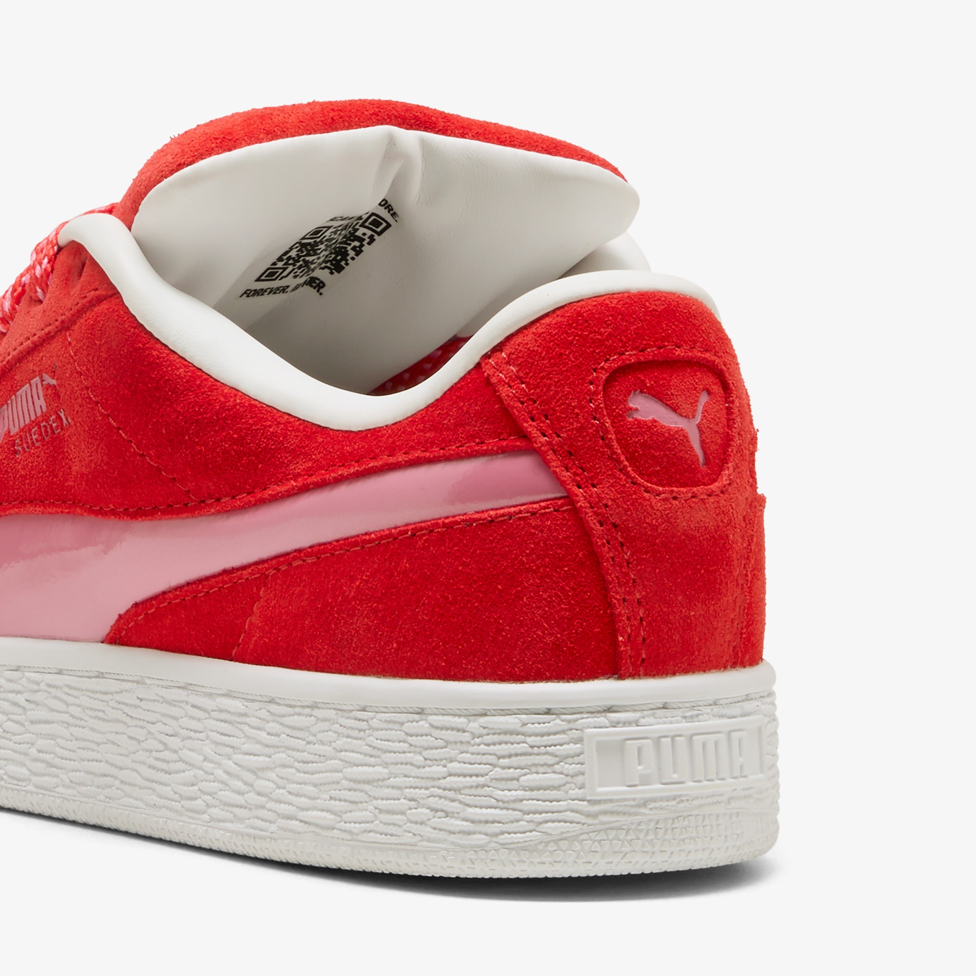 Puma Suede XL En Piste Kadın Kırmızı Spor Ayakkabı