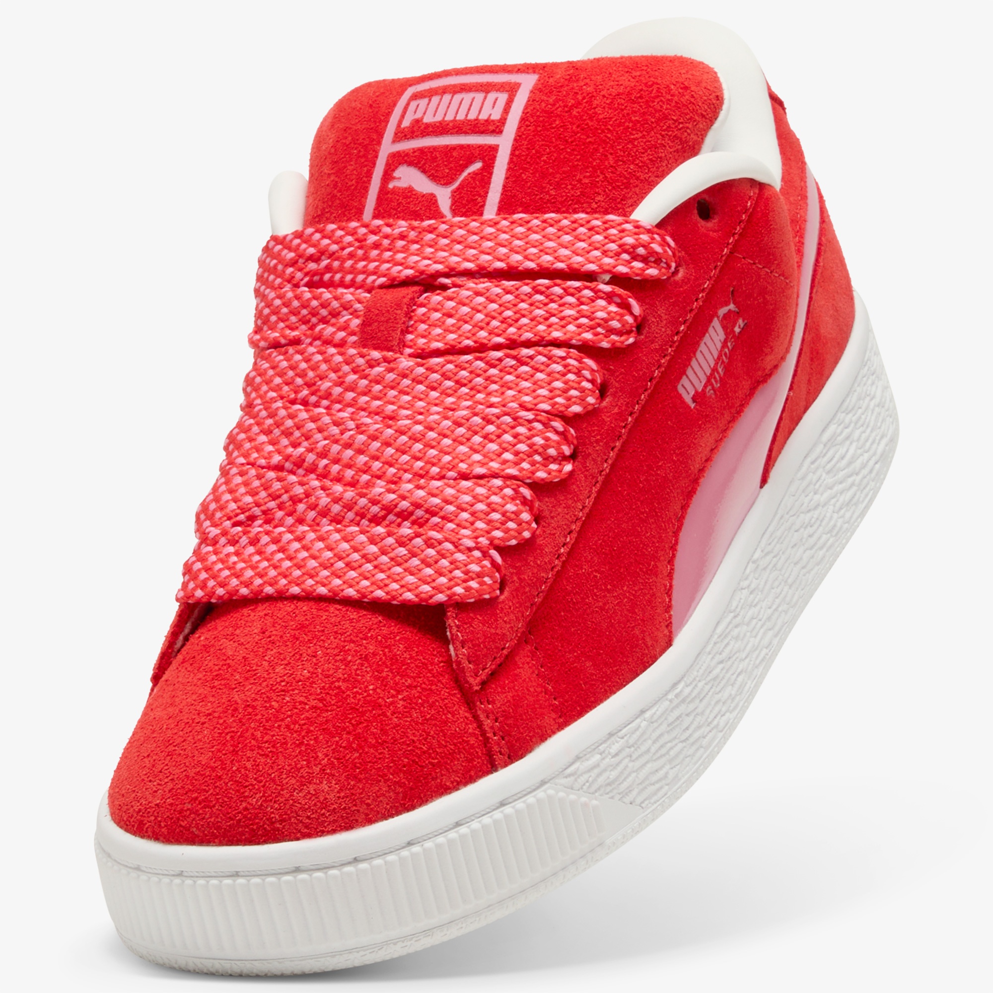 Puma Suede XL En Piste Kadın Kırmızı Spor Ayakkabı