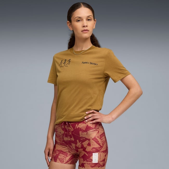  Puma SS Unisex Sarı T-Shirt