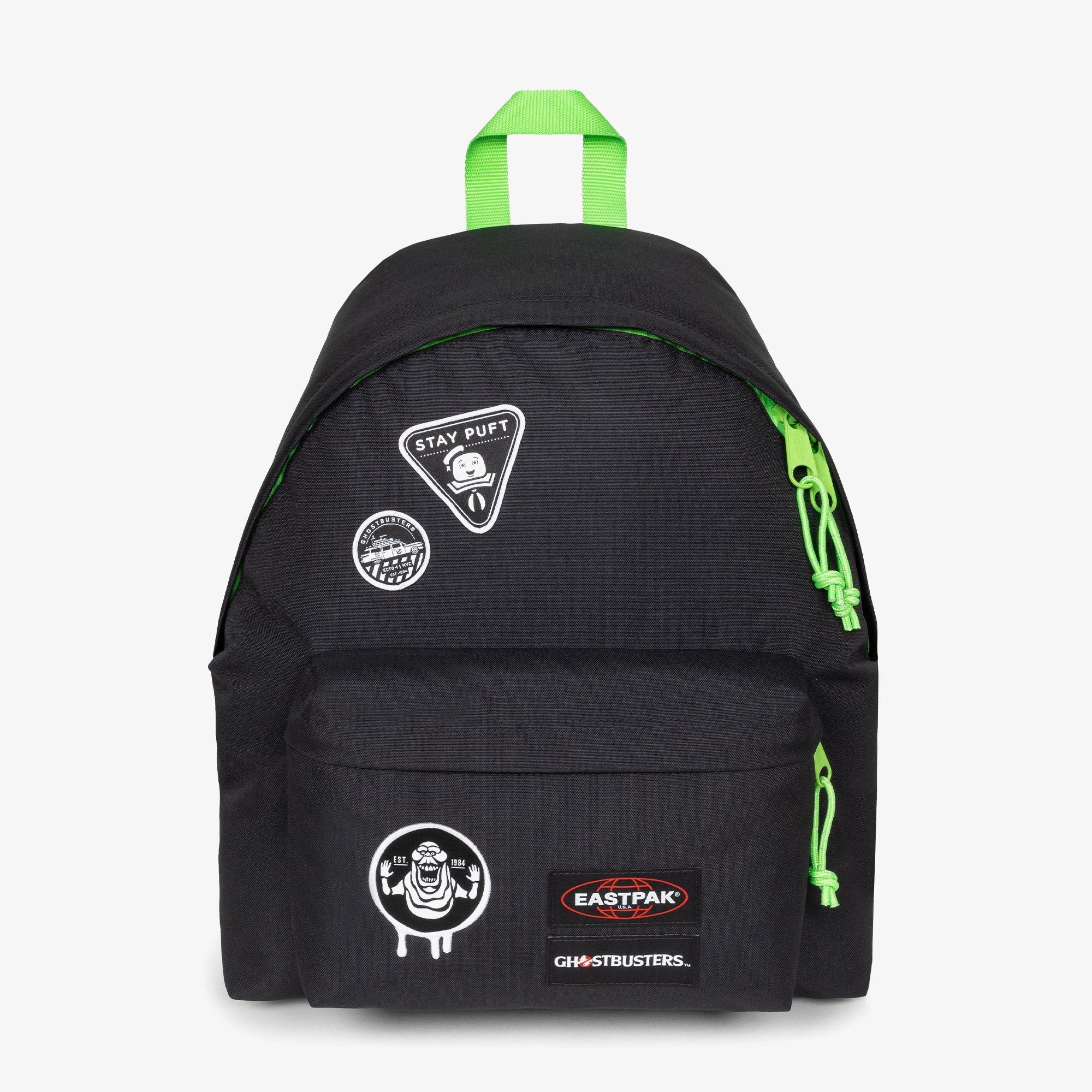 Eastpak Padded Pak'r Ghostbusters Patches Unisex Siyah Sırt Çantası