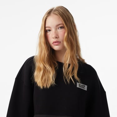  Emporio Armani Contemporary Sport Kadın Siyah Sweatshirt
