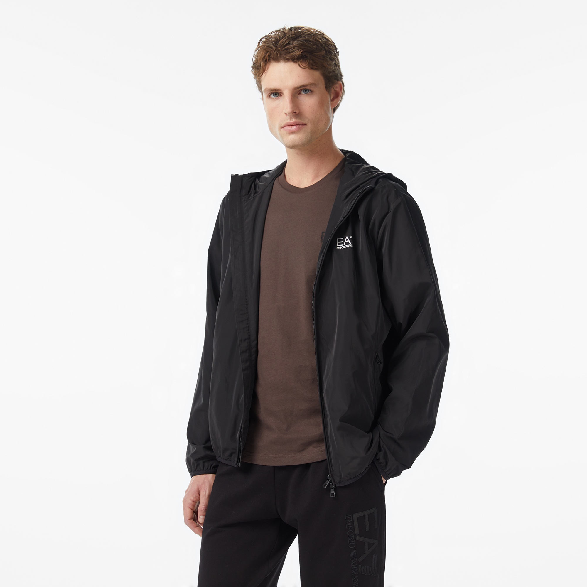 Emporio Armani Core Identity Erkek Siyah Ceket