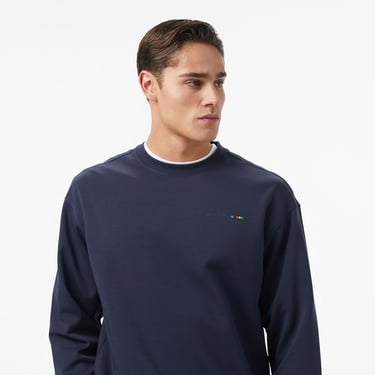  Anta Iconic Erkek Mavi Sweatshirt