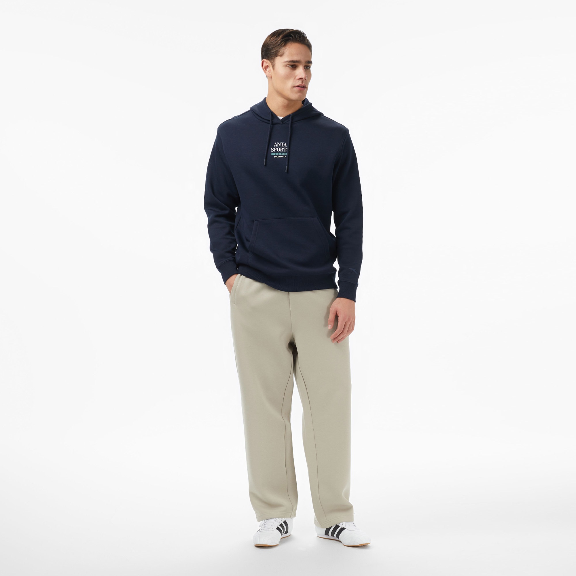 Anta Beach Party Erkek Mavi Sweatshirt