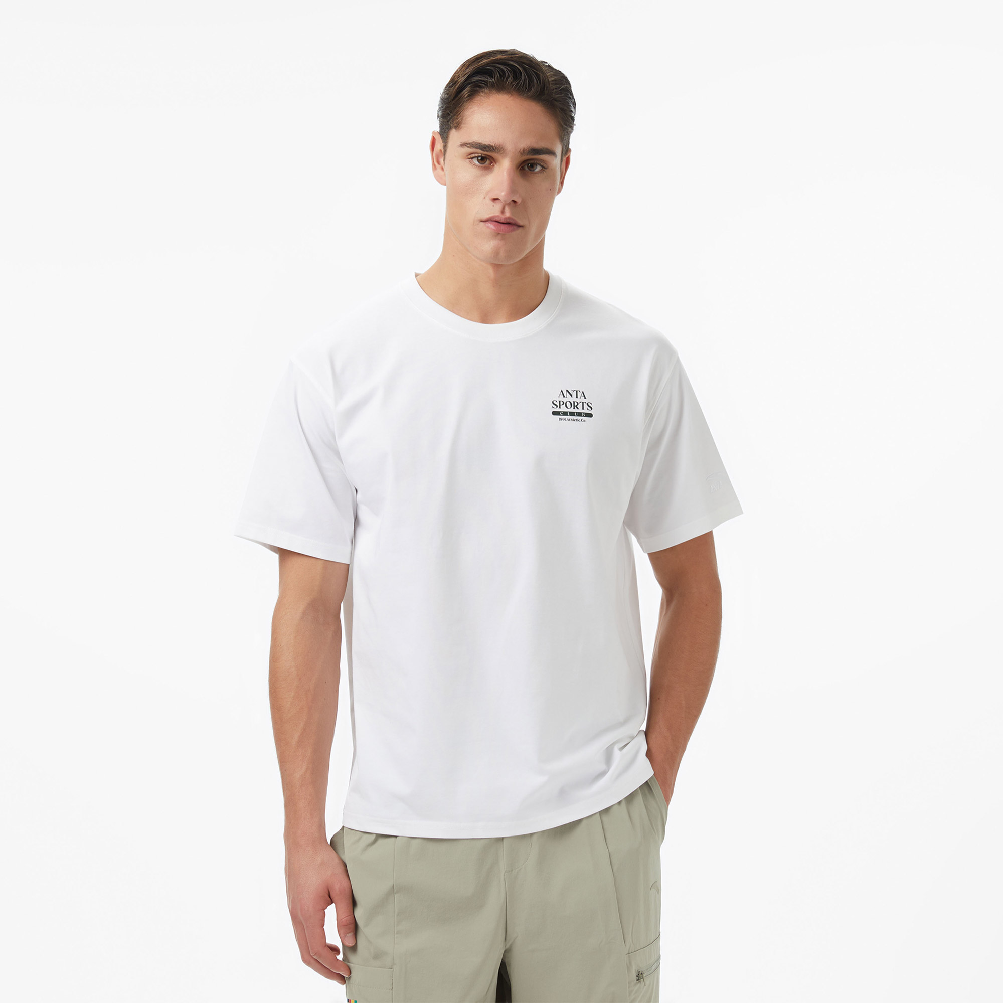  Anta Beach Party Erkek Beyaz T-Shirt