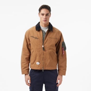  Alpha Industries Military Erkek Yeşil Mont